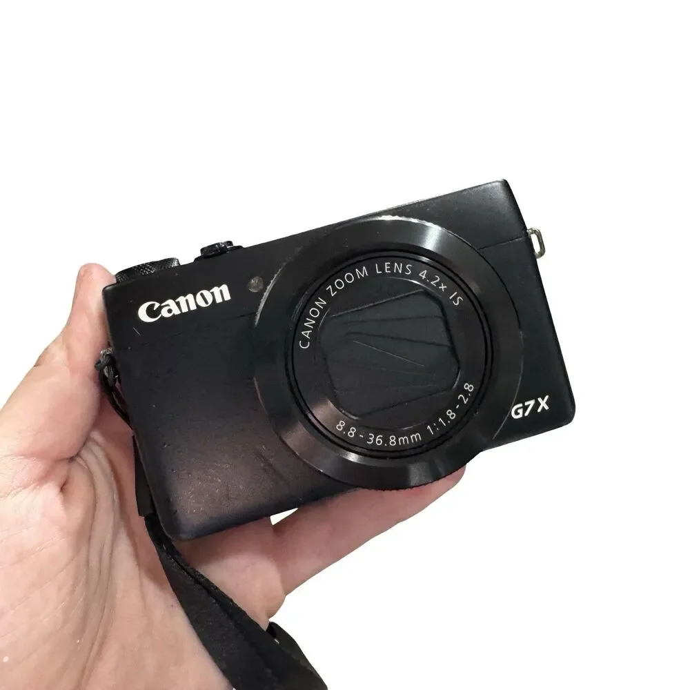 Canon PowerShot G7X Digital‎ + 1 Battery, Case, Charger Hardly Used